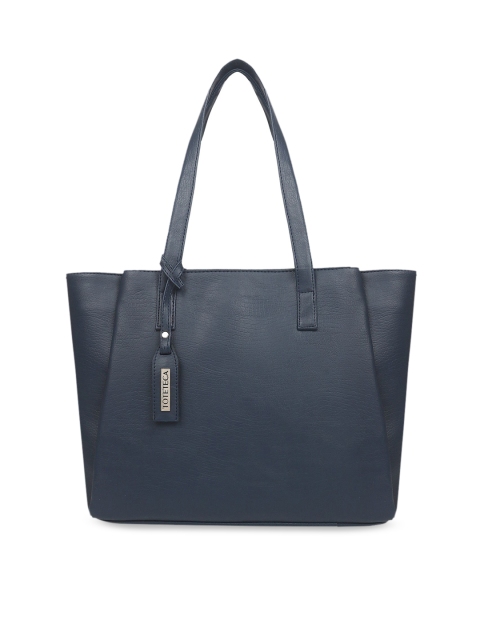 Toteteca Blue Solid Shoulder Bag