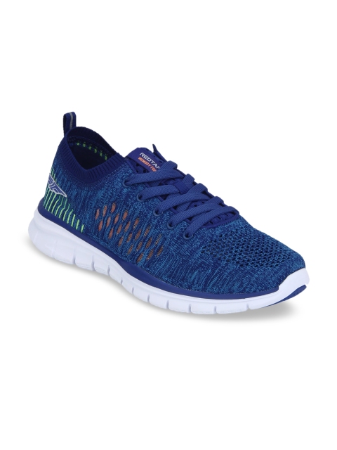 Red Tape Men Blue Textile Walking Shoes