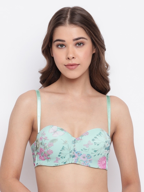 Enamor Blue Print Underwired Lightly Padded Medium Coverage Everyday Tshirt Bra F074, Green
Enamor Blue Print Underwired Lightly Padded Medium Coverage Everyday Tshirt Bra F074, Green