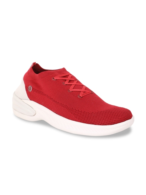 Naturalizer Women Red Woven Design Sneakers