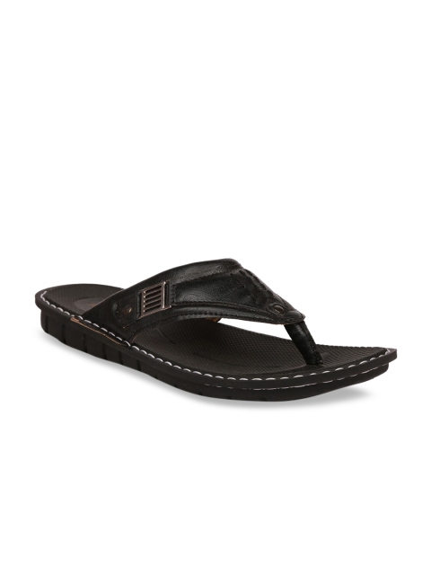 Bata Men Black Comfort Sandals