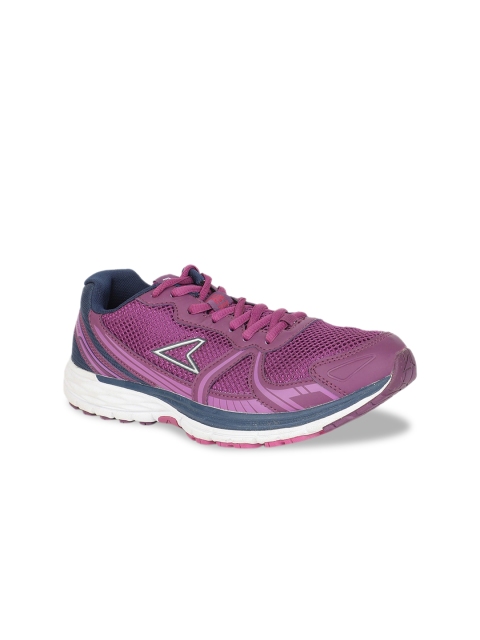 Power Women Purple Mesh Running Shoes