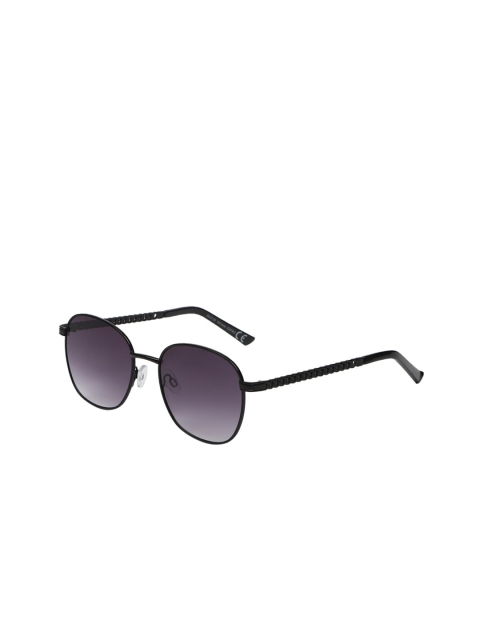 FOREVER 21 Women Black Lens Round Sunglasses 39504602