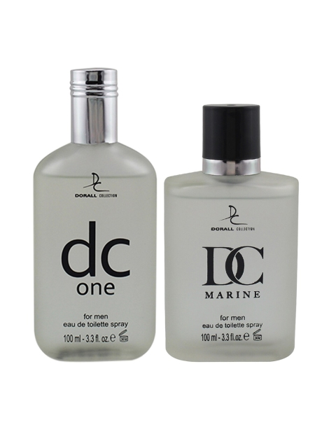 Dorall Collection DC One & DC Marine Eau de Toilette Combo Set, Transparent