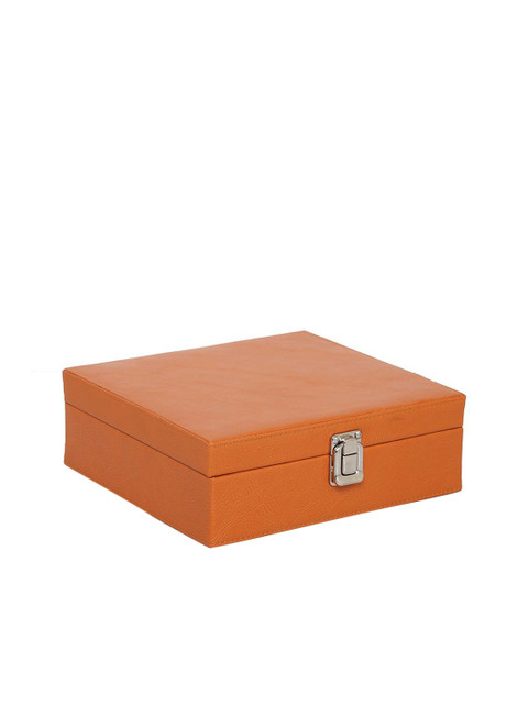 Leather World Unisex 8 Slots Tan Watch Organiser Box
Leather World Unisex 8 Slots Tan Watch Organiser Box