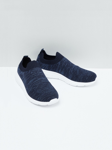 max Women Navy Blue Walking Shoes