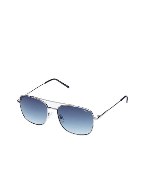 IDEE Men Blue & Silver-Toned Gradient Square Sunglasses IDS2509-C4SG