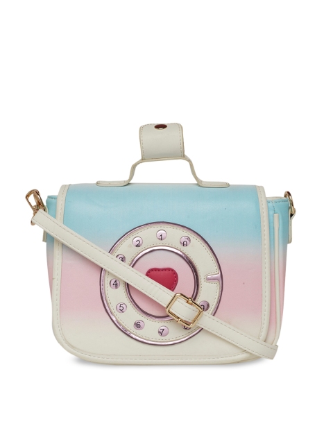 Globus Multicoloured Colourblocked Satchel, Multi