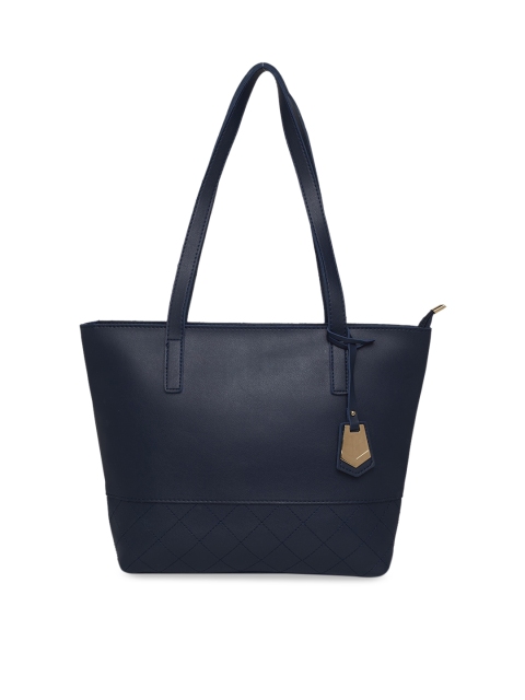 Globus Navy Blue Solid Shoulder Bag