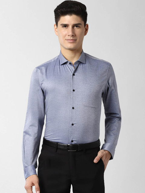 Peter England Men Grey Slim Fit Self Design Formal Shirt
Peter England Men Grey Slim Fit Self Design Formal Shirt