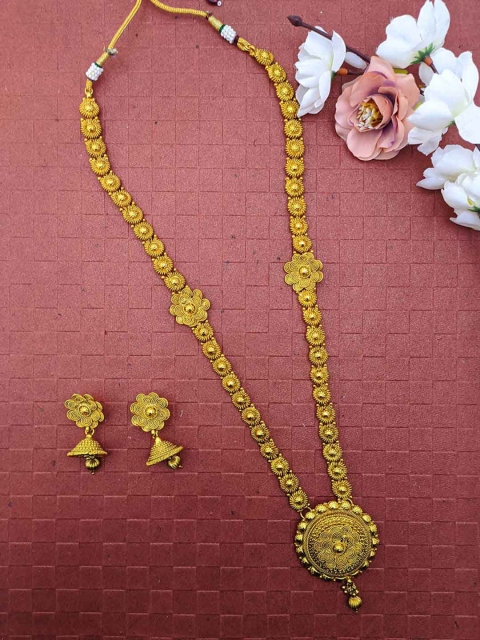 Sia Art Jewellery Gold-Plated Antique Jewellery Set