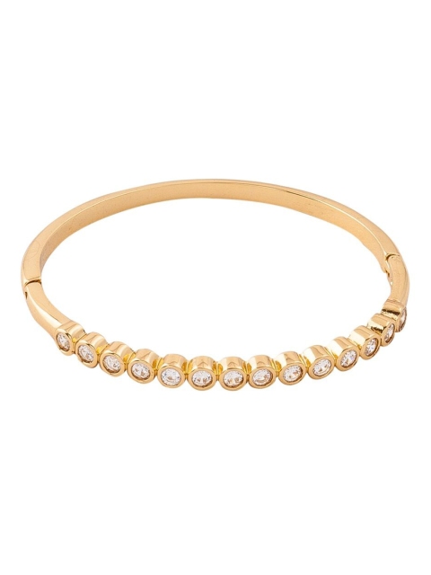 Sia Art Jewellery Gold-Plated Zircon Bangle-Style Bracelet