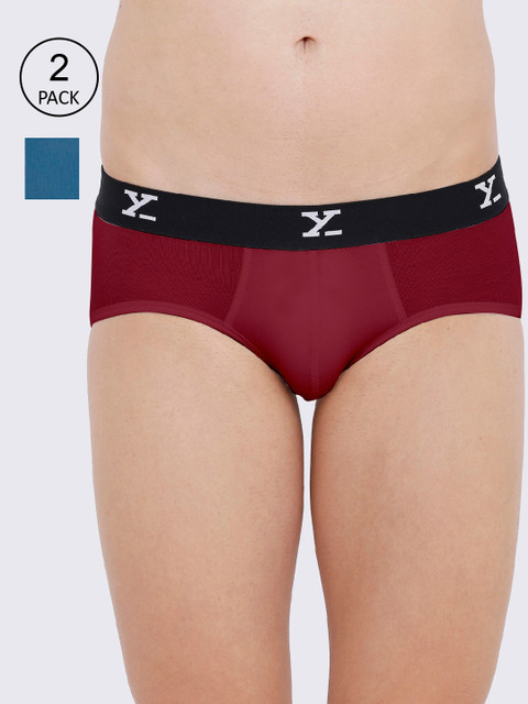 XYXX Men IntelliSoft Antimicrobial Micro Modal Pack of 2 Ace Briefs XYBRF2PCKN378, Red
XYXX Men IntelliSoft Antimicrobial Micro Modal Pack of 2 Ace Briefs XYBRF2PCKN378, Red