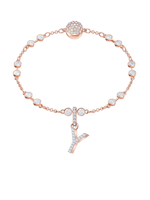 SWAROVSKI Rose Gold-Plated & White Stone Studded Remix Collection Pendant with Chain
SWAROVSKI Rose Gold-Plated & White Stone Studded Remix Collection Pendant with Chain