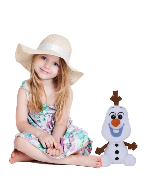 DISNEY PLUSH Kids White & Brown Frozen 2 Olaf Soft Toy