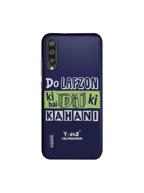 CelfieDesign Navy Blue Printed Xiaomi Mi A3 Phone Back Cover