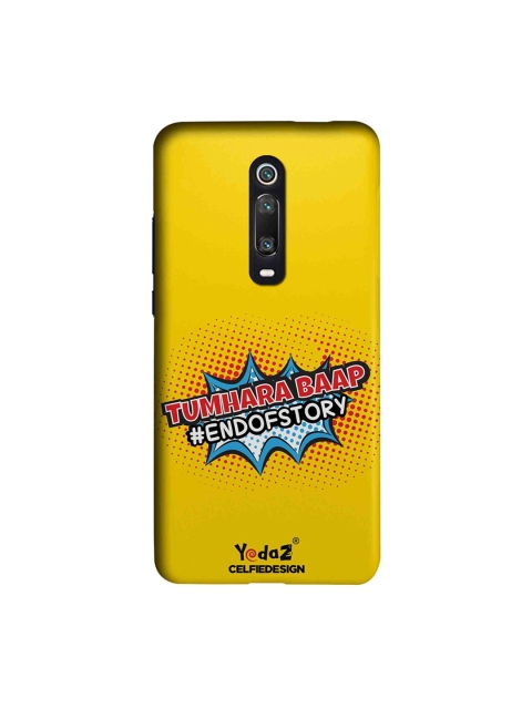 CelfieDesign Yellow & Red Tumhara Baap End of Story Xiaomi Redmi K20 Pro Back Cover
