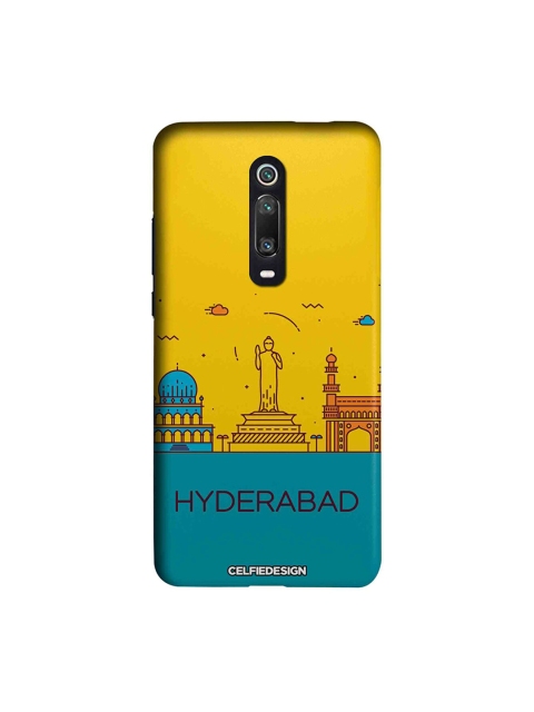 CelfieDesign Yellow & Blue Hyderabad Skyline Printed Xiaomi Redmi K20 Pro Back Cover