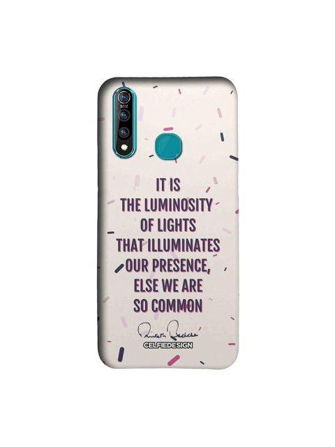 CelfieDesign Unisex Beige & Purple Presence AB Quotes AB Collections Quirky Sustainable Vivo Z1 Pro Back Cover
CelfieDesign Unisex Beige & Purple Presence AB Quotes AB Collections Quirky Sustainable Vivo Z1 Pro Back Cover