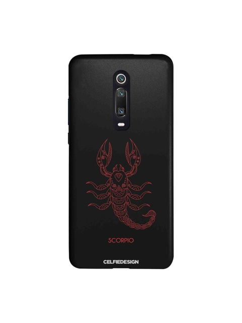 CelfieDesign Black & Red Scorpio Zodiac Vivo Z1 Pro Sustainable Back Case