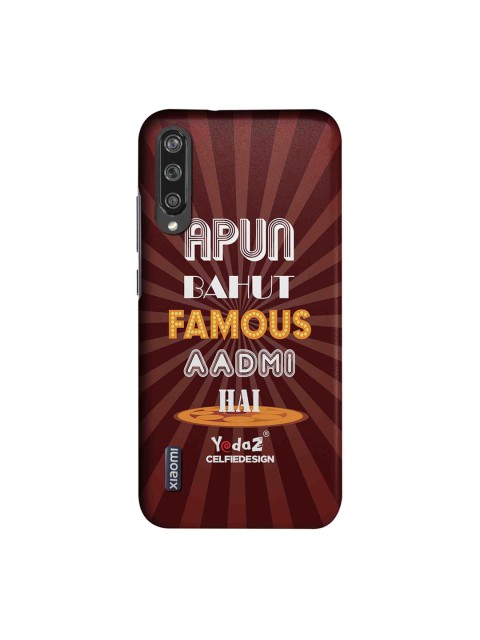 CelfieDesign Brown & Yellow Apun Bahot Famous Admi Hai Xiaomi Mi A3 Sustainable Back Cover
CelfieDesign Brown & Yellow Apun Bahot Famous Admi Hai Xiaomi Mi A3 Sustainable Back Cover