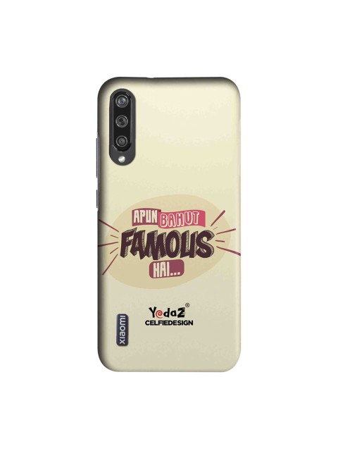 CelfieDesign Unisex Beige Apun Bahut Famous Hai Yedaz Quirky Sustainable Xiaomi Mi A3 Back Cover
CelfieDesign Unisex Beige Apun Bahut Famous Hai Yedaz Quirky Sustainable Xiaomi Mi A3 Back Cover