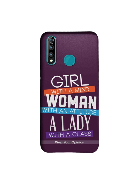 CelfieDesign Burgundy & White Girl Woman Lady Wear Your Opinion Quirky Sustainable Vivo Z1 Pro Back Cover
CelfieDesign Burgundy & White Girl Woman Lady Wear Your Opinion Quirky Sustainable Vivo Z1 Pro Back Cover