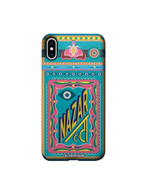 CelfieDesign Blue Pink Nazar Hata Nazar Lage Quirky Sustainable Apple iPhone XS Max Back Cover
CelfieDesign Blue Pink Nazar Hata Nazar Lage Quirky Sustainable Apple iPhone XS Max Back Cover