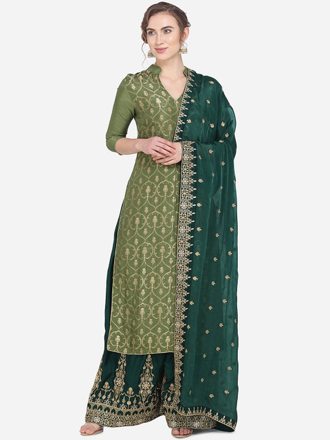 Stylee LIFESTYLE Green Art Silk Unstitched Dress Material
Stylee LIFESTYLE Green Art Silk Unstitched Dress Material