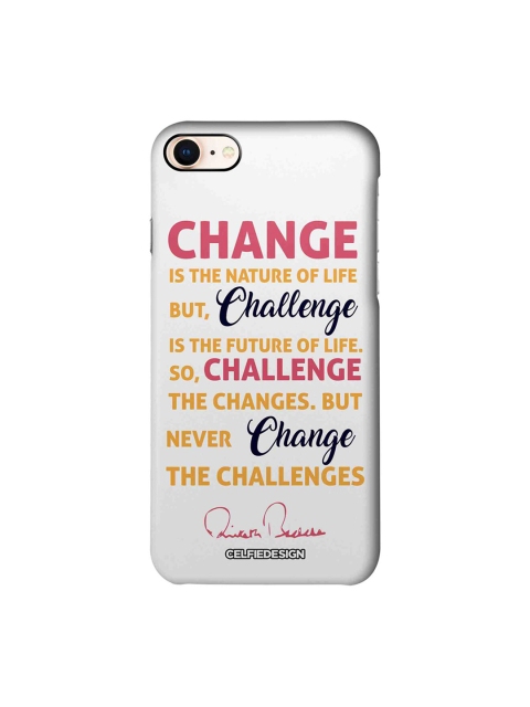 CelfieDesign White & Orange Challenge AB Quotes AB Collections Quirky Sustainable Apple iPhone 8 Back Cover
CelfieDesign White & Orange Challenge AB Quotes AB Collections Quirky Sustainable Apple iPhone 8 Back Cover