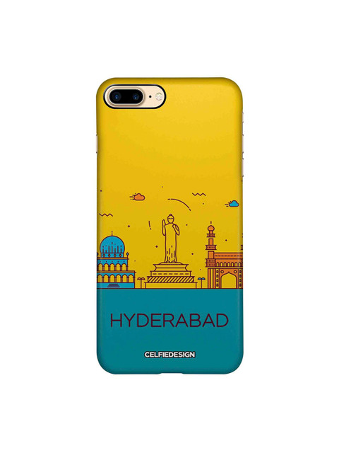 CelfieDesign Yellow & Blue Hyderabad Skyline Signature Printed Apple iPhone 8 Plus Sustainable Back Cover
CelfieDesign Yellow & Blue Hyderabad Skyline Signature Printed Apple iPhone 8 Plus Sustainable Back Cover
