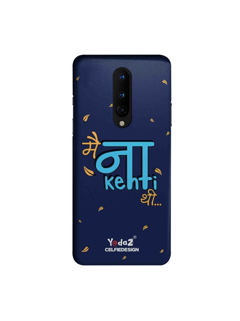 CelfieDesign Navy Blue OnePlus 8 Printed Back Cover
