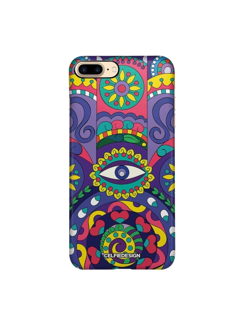 CelfieDesign Humsa Apple iPhone 8 Plus Back Cover, Purple