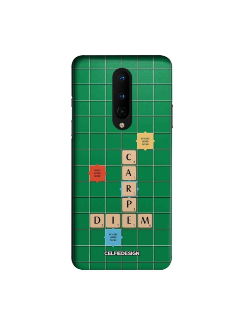 CelfieDesign Green Scrabble Game OnePlus 8 Back Cover