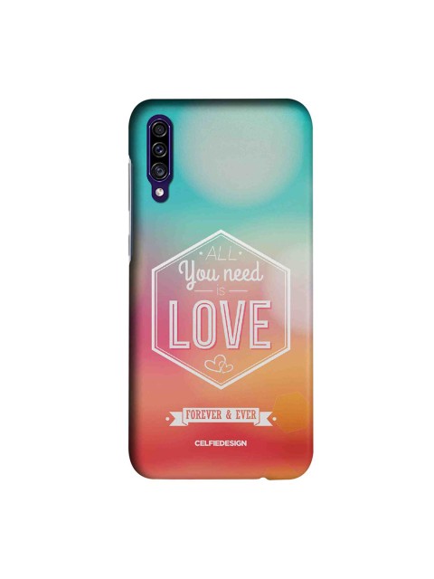 CelfieDesign Multicolored All You Need is Love Sustainable Samsung Galaxy A30s Back Case, Multi
CelfieDesign Multicolored All You Need is Love Sustainable Samsung Galaxy A30s Back Case, Multi