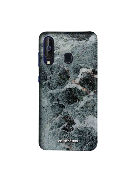 CelfieDesign Black & Green Marqina Samsung Galaxy M40 Back Cover