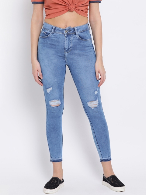 Code 61 Women Blue Skinny Fit Jeans
