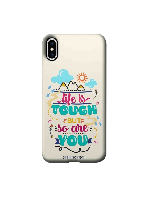 CelfieDesign White & Blue Life Is Tough But So You Are iPhone Xs Max Sustainable Case
CelfieDesign White & Blue Life Is Tough But So You Are iPhone Xs Max Sustainable Case