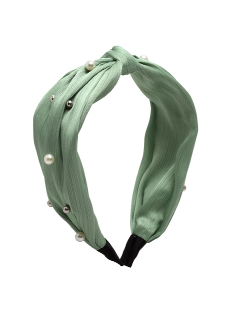 Ferosh Green Embellished Hairband