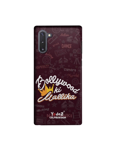 CelfieDesign Brown & White Bollywood ki Mallika Samsung Galaxy Note10 Back Cover