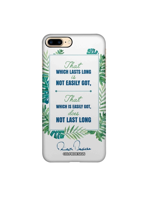 CelfieDesign White & Green Lasts Long AB Quotes Collections Printed Apple iPhone 8 Plus Sustainable Back Cover
CelfieDesign White & Green Lasts Long AB Quotes Collections Printed Apple iPhone 8 Plus Sustainable Back Cover