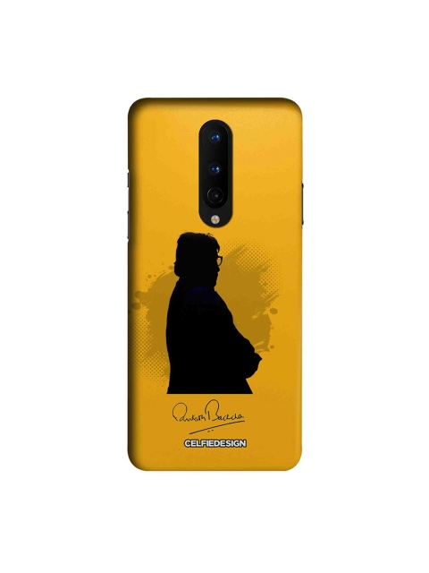 CelfieDesign Mustard Yellow BB With Signature OnePlus 8 Back Cover