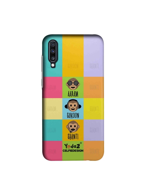 CelfieDesign Multicoloured Aaram Sukoon Shanti Yedaz Samsung Galaxy A70 Back Cover, Multi
CelfieDesign Multicoloured Aaram Sukoon Shanti Yedaz Samsung Galaxy A70 Back Cover, Multi