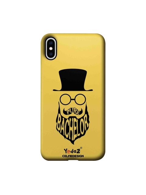 CelfieDesign Mustard Yellow & Black Pure Bachelor Print Apple iPhone XS Max Back Cover
CelfieDesign Mustard Yellow & Black Pure Bachelor Print Apple iPhone XS Max Back Cover