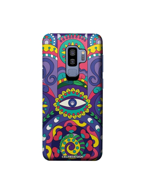 CelfieDesign Multicoloured Humsa Samsung Galaxy S9 Plus Back Cover, Multi