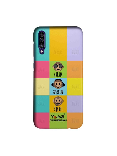 CelfieDesign Aaram Sukoon Shanti Samsung Galaxy A30s Back Cover, Yellow