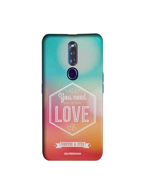 CelfieDesign Multicolour All You Need is Love Oppo F11 Pro Sustainable Back Cover, Multi
CelfieDesign Multicolour All You Need is Love Oppo F11 Pro Sustainable Back Cover, Multi