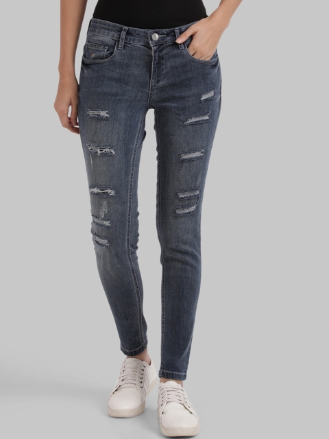 Parx Women Blue Skinny Fit Jeans
