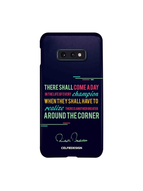 CelfieDesign Navy Blue & Pink Champion AB Quotes Samsung Galaxy S10E Sustainable Back Cover
CelfieDesign Navy Blue & Pink Champion AB Quotes Samsung Galaxy S10E Sustainable Back Cover