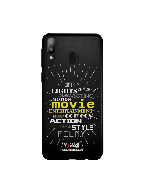 CelfieDesign Black Movie Entertainment Comedy Samsung Galaxy M20 Sustainable Back Cover
CelfieDesign Black Movie Entertainment Comedy Samsung Galaxy M20 Sustainable Back Cover